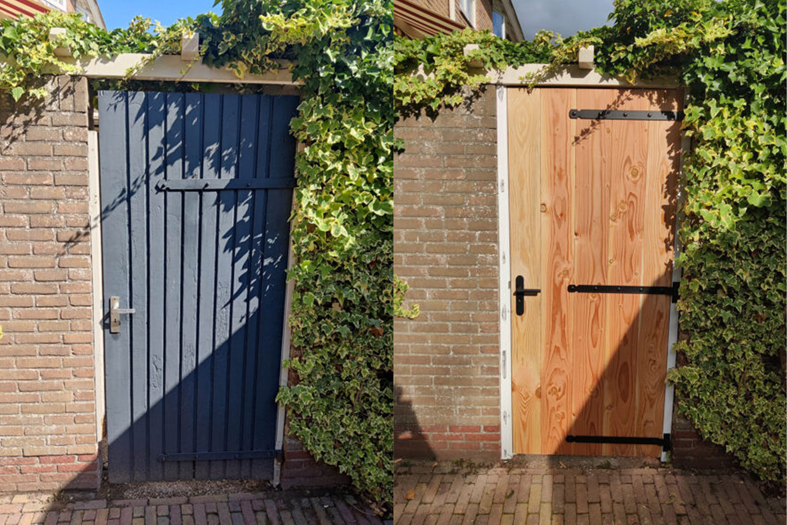 Douglas tuindeur door SB Houtwerk